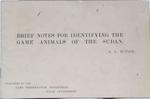Brief Notes For Identifying The Game Animals Of The Sudan