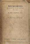 Memories Of Fourscore Years Less Two, 1851-1929