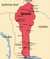 Benin Malaria Map