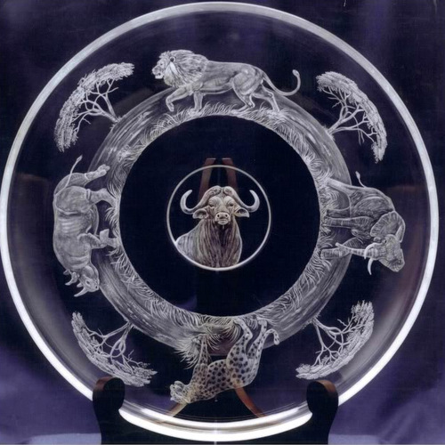 Shallow Crystal Dish