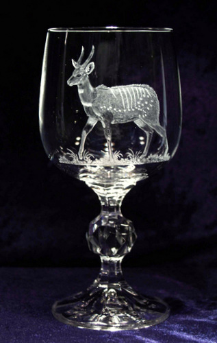 Crystal Wine Glass