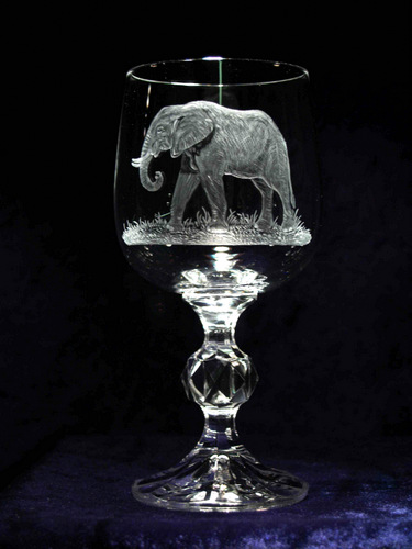Crystal Wine Glass