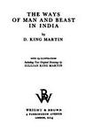 The Ways Of Man And Beast In India