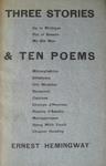 Three Stories And Ten Poems