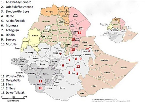 Ethiopia Hunting Areas