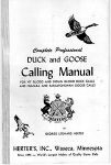 Complete Professional Duck And Goose Calling Manual