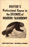 Herter's Professional Course In The Science Of Modern Taxidermy