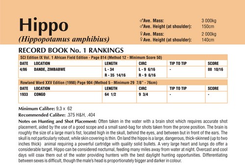 Hippo Shot Placement