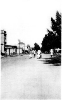 Photograph: By courtesy of W.D. Boyce. The Great White Way in Nairobi