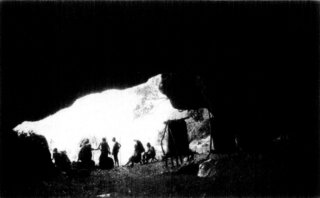 Photograph: In One of the Elgon Caves