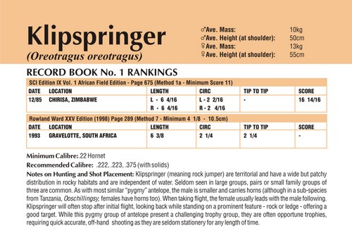 Klipspringer Records