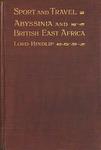 Sport And Travel: Abyssinia And British East Africa