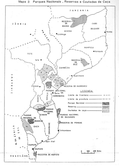 Mozambique Hunting Areas