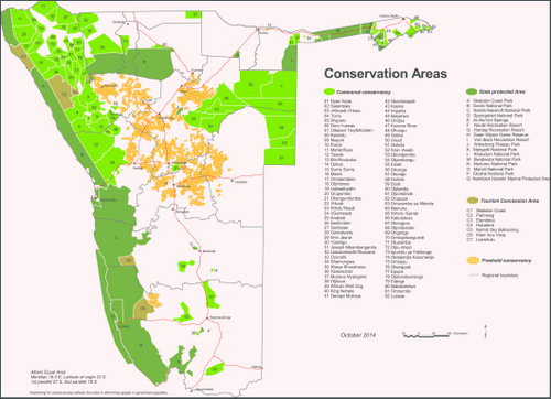 Namibia Hunting Areas