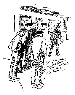 Drawing: Mauled by a Lion