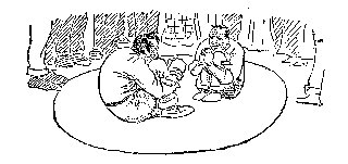 Drawing: The Cock Fight