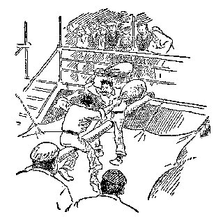 Drawing: The Spar and Pillow Fight