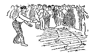 Drawing: Chalking the Pig's Eye