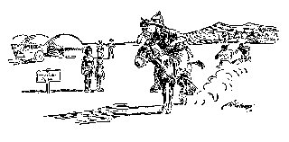 Drawing: Peering for Lions