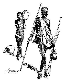 Drawing: Lady and Gentleman Ketosh