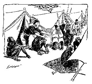 Drawing: The Camp Was Clogged with Sultans