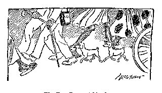 Drawing: The Two Dogs of Mombasa