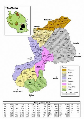 Selous Hunting Blocks