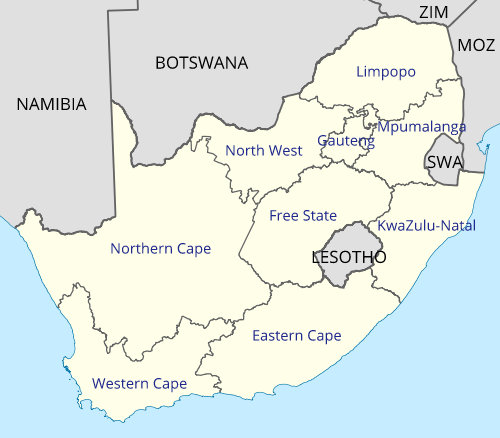 South Africa Provinces