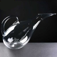 Crystal Swan Decanter