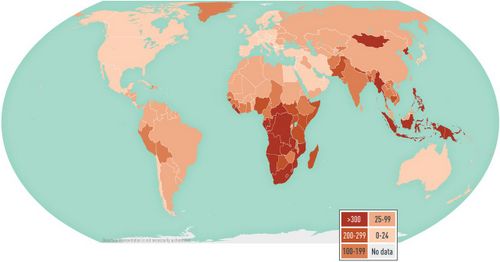 Tuberculosis In Africa Map