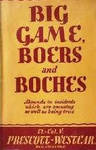Big Game, Boers And Boches