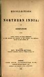 Recollections Of Northern India