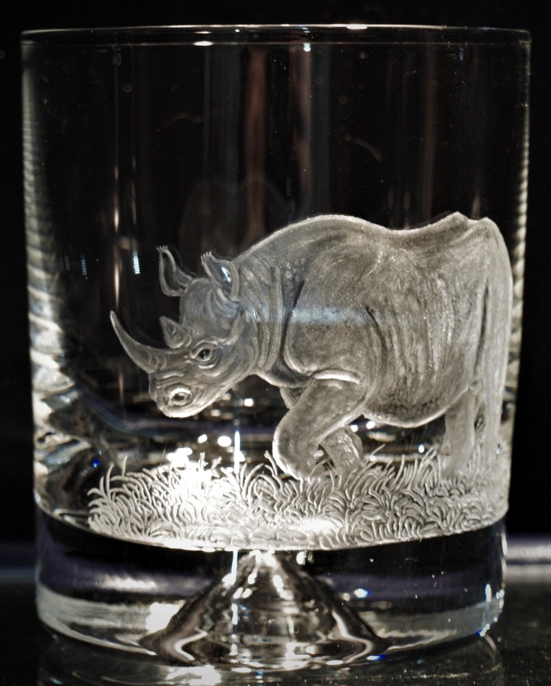 Wild African Animal Drink Glasses, Water Cup, Wine, Glassware