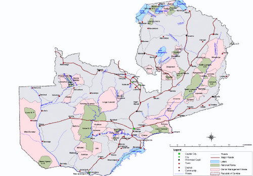 Zambia Hunting Areas