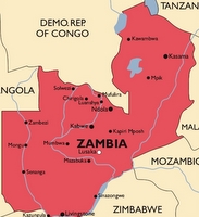 Zambia Malaria Map
