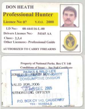 Zimbabwe PH licence
